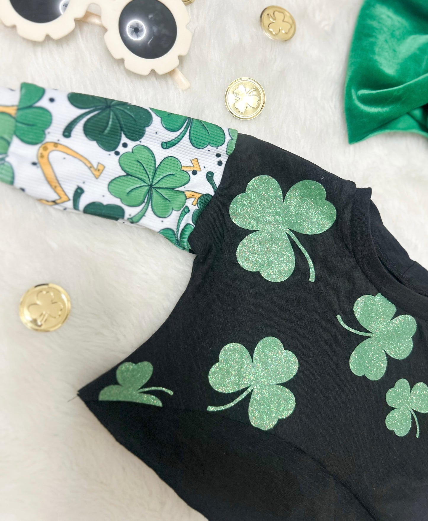 Shamrock Sparkle Honey Top