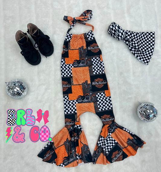 Motorcycle Frida Romper