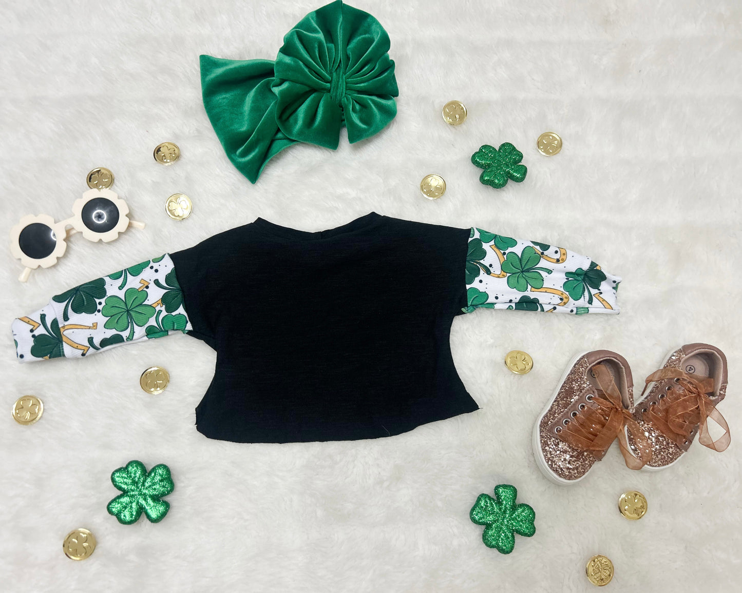Shamrock Sparkle Honey Top