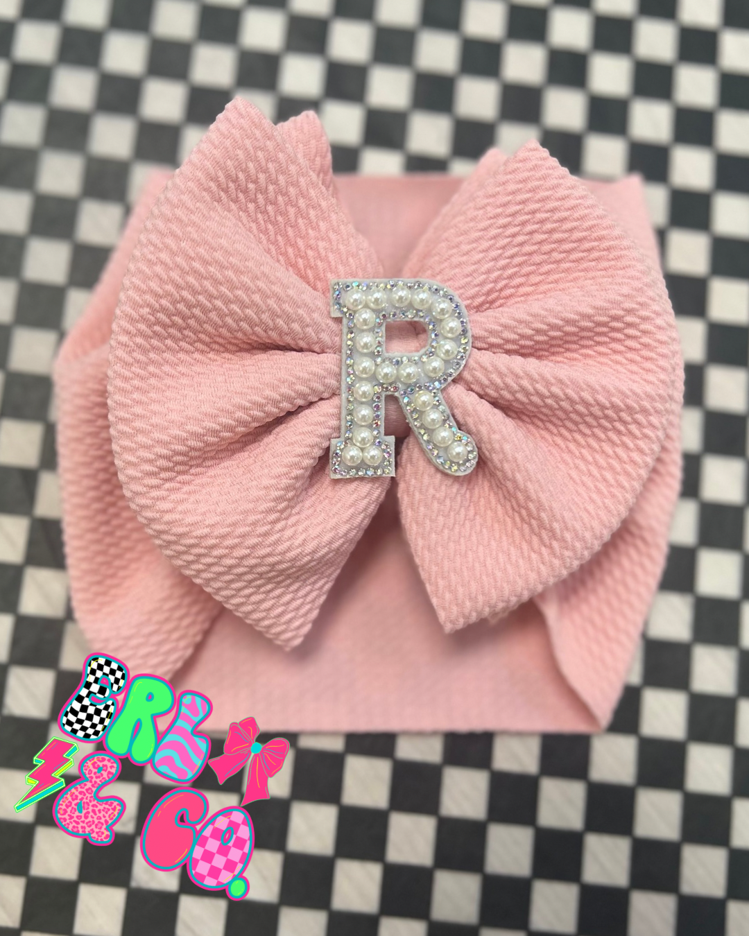 Light Pink Bullet Bow