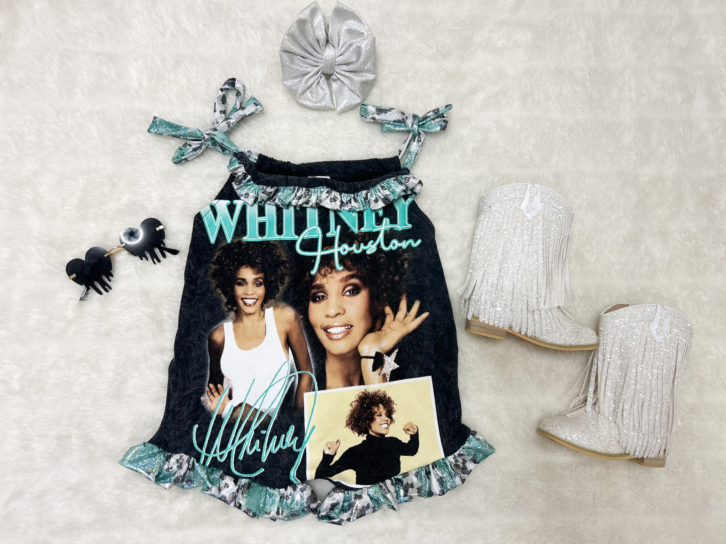 I Wanna Dance Ruffle Romper